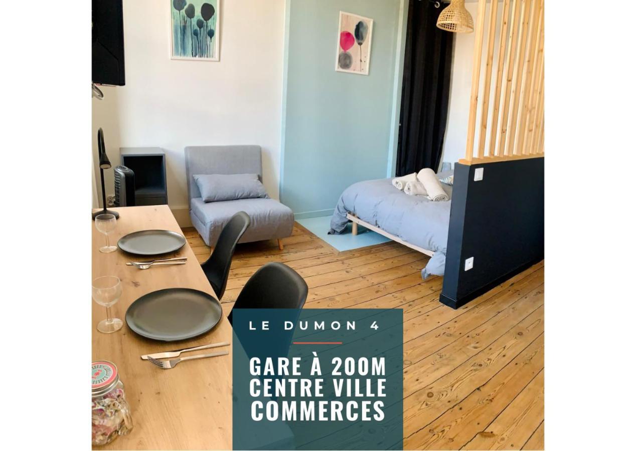 LE DUMON 4 - Studio NEUF LUMINEUX CALME - WiFi - GARE 200m Agen Esterno foto